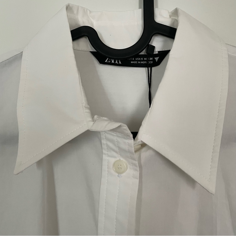ZARA Poplin Shirt - Picture 4 of 5